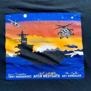 Early 2000s Navy tee